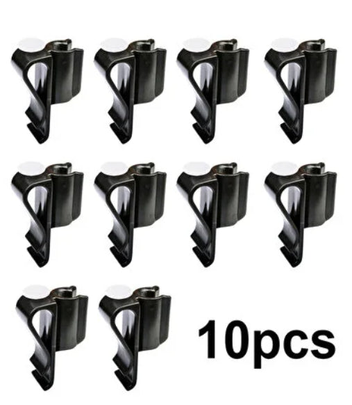 Durable golf club bag clips