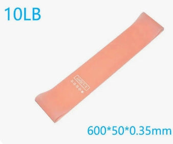 Elastic resistance bands set for yoga,pilates and strength training