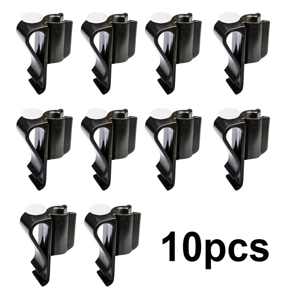 Golf Club Bag Clips On Putter Clamp Holder Organizer Value Durable Plastic Black Putting Clip Golf Accessories For Men And Women