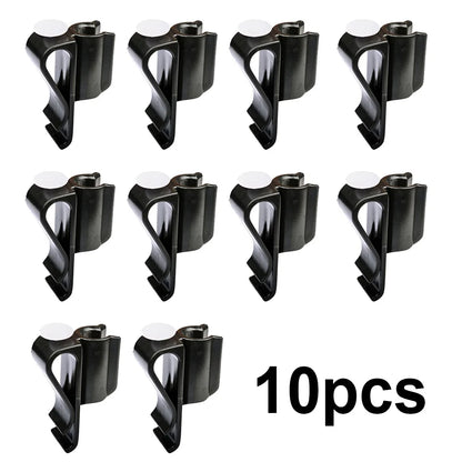 Golf Club Bag Clips On Putter Clamp Holder Organizer Value Durable Plastic Black Putting Clip Golf Accessories For Men And Women